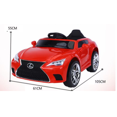 12V Kids Electric Ride-On Car With Remote Control, Lexus-Style
