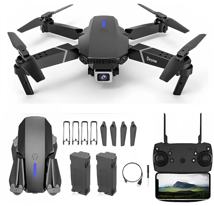 Dual 4k Hd Anti-shake Camera Drone: Capture Stunning Aerials With Ease