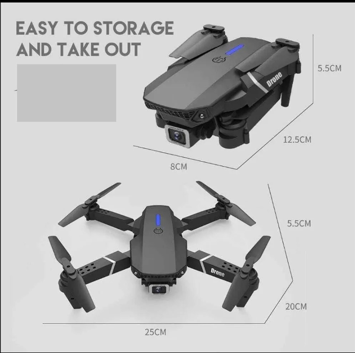 Dual 4k Hd Anti-shake Camera Drone: Capture Stunning Aerials With Ease
